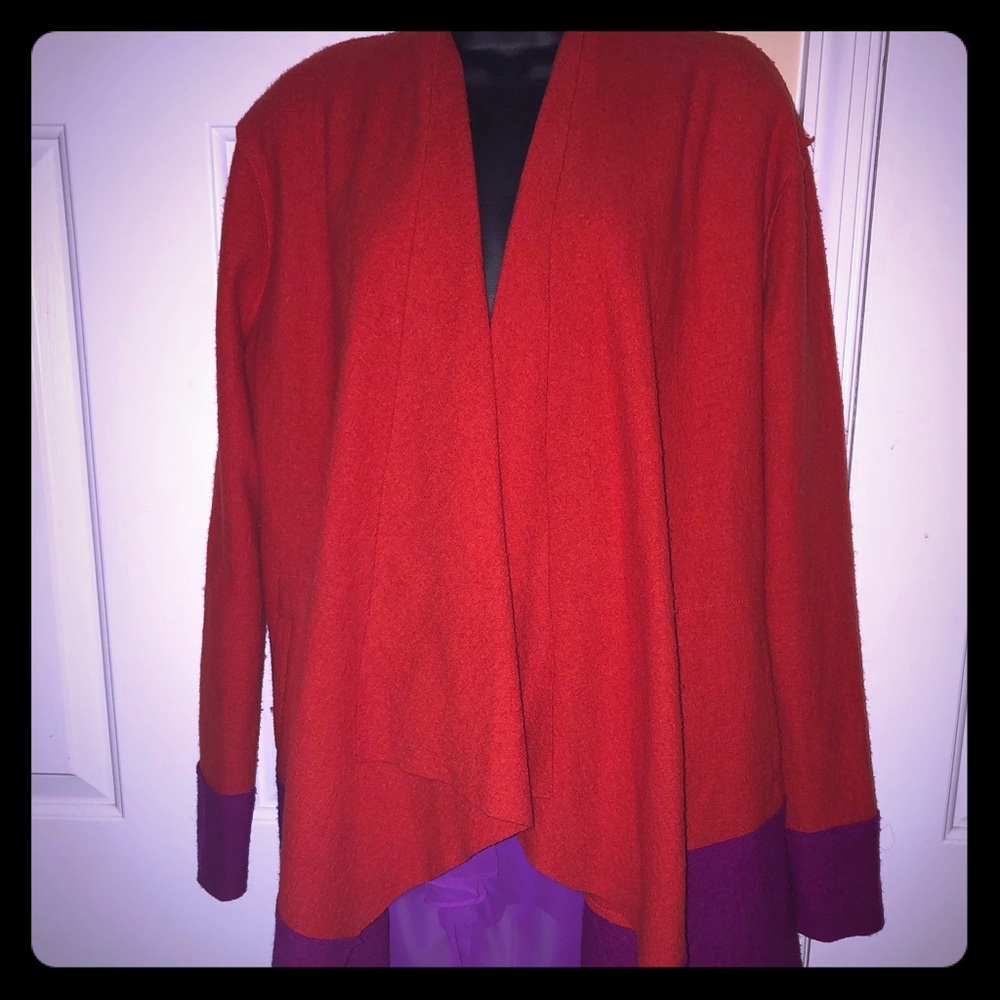 Anthropology Luii Flowy shrug sweater.